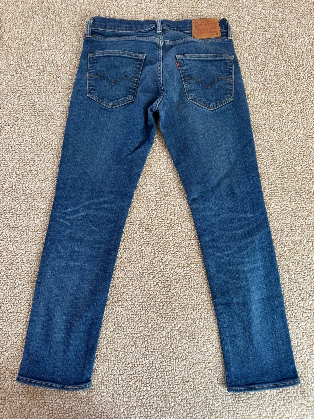 Levi’s 511 Men’s Slim Fit Jeans 32x30 Medium Wash Blue Denim